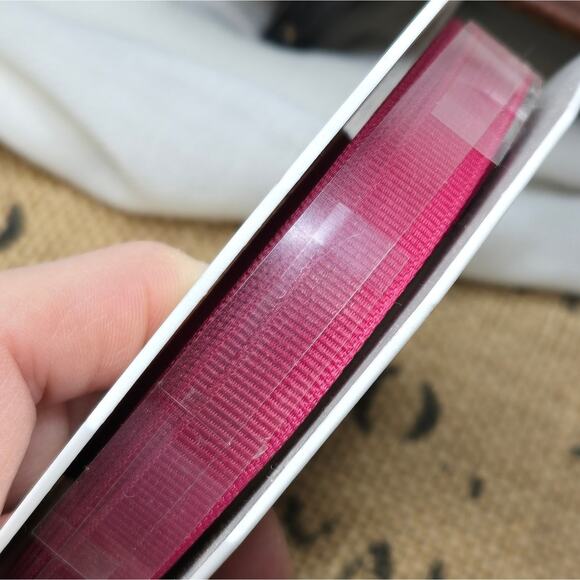 NWT 4 Spools of #996 Williamsburg Rose Grosgrain Ribbon 3/8"x20yd each - Picture 3 of 4